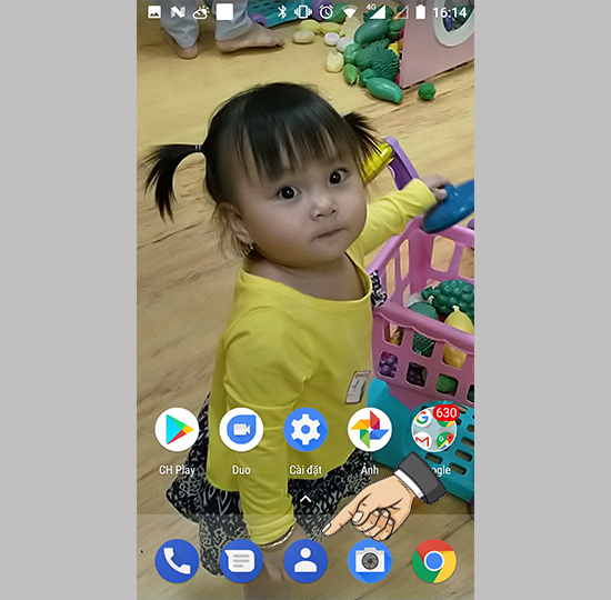 Chọn Nhập